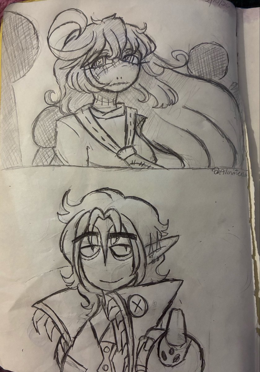 AlinaTexidor's tweet photo. (BONUS) day 2: “Exchanging looks in a crowd”#elisyumetober2026 #CrawlShot #yumetwt #yumeship #yumesona #mrwpnz #cavsona #cav https://t.co/YEdAOOPD61