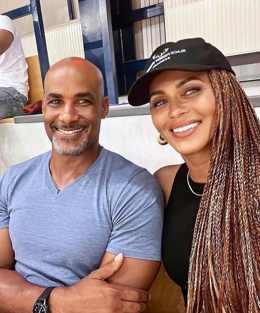 Ghetto_kd's tweet photo. Nicole Ari Parker and husband Boris Kodjoe met on the set of the Showtime television drama series “Soul Food” in 2000 and they have been married for 21 years ❤️ 💍 https://t.co/IYC5TwDdPl