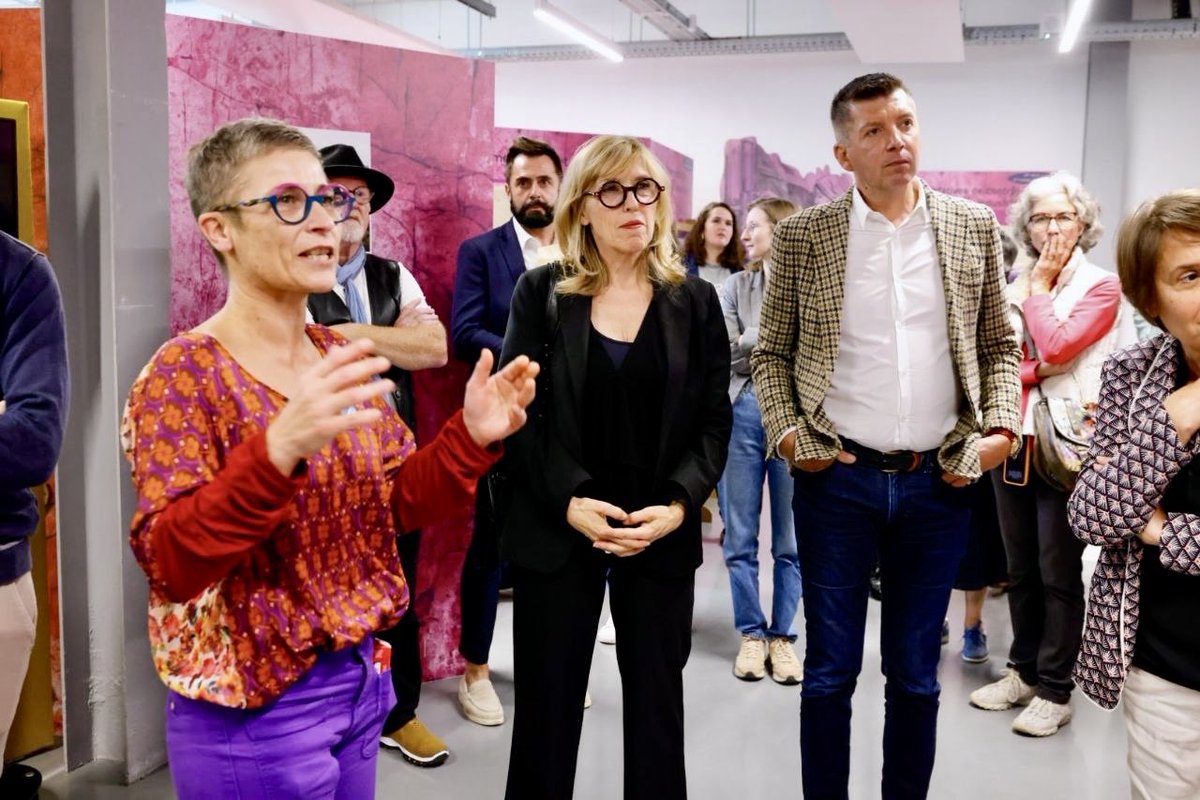 MARLABOSSE's tweet photo. Inauguration à Fourmies de l’exposition « Il était une fois… notre environnement», proposée par les Archives départementales du Nord.
À travers des documents exceptionnels, elle interroge notre relation à l’environnement. @departement59 https://t.co/hqnrMV7YOS