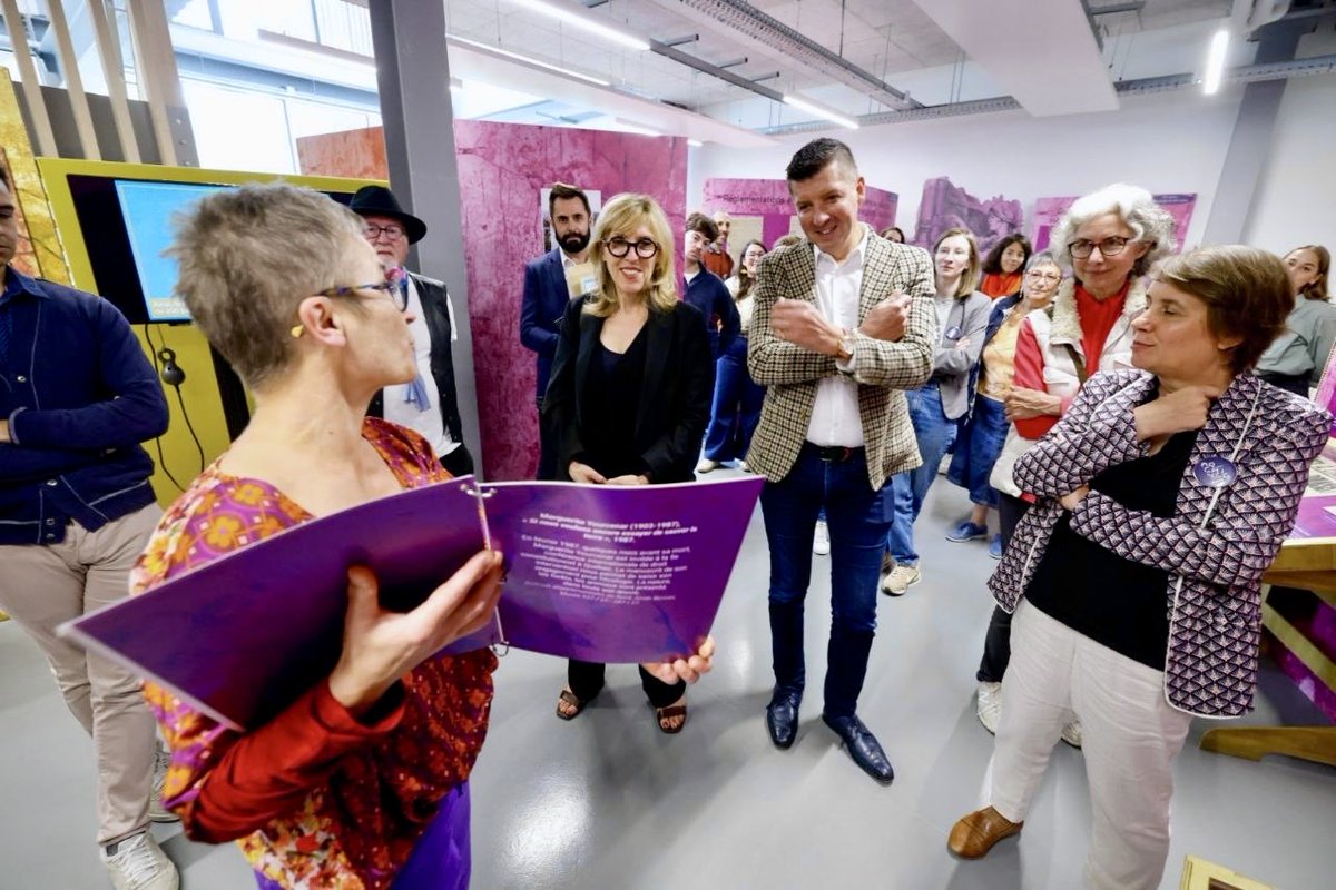 MARLABOSSE's tweet photo. Inauguration à Fourmies de l’exposition « Il était une fois… notre environnement», proposée par les Archives départementales du Nord.
À travers des documents exceptionnels, elle interroge notre relation à l’environnement. @departement59 https://t.co/hqnrMV7YOS