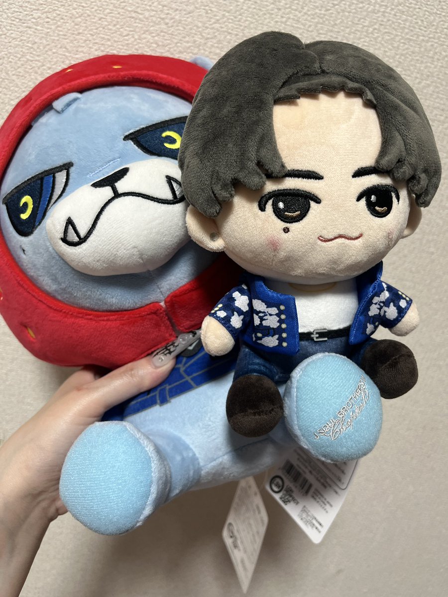 O_o12o_O2's tweet photo. 三代目の15周年のいちごぬいぐるみ届いた🐺🍓
来月のライブに連れて行こうかなあᐡ⸝⸝ｰ ·̫ ｰ⸝⸝ᐡ♡ https://t.co/wqWArRj5e7