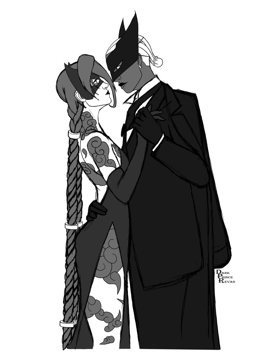 DarkPrinceRevan's tweet photo. Week 1 Day 01 Masquerade Party
Freakbomb next time
#TimebombKinktober2026 #week1 #day1 #BatCat #Timebomb #AU #BatEkko #BatmanEkko #Batman #Ekko #ekkoarcane #ekkofanart #CatJinx #CatwomanJinx #Catwoman #Jinx #jinxarcane #jinxfanart #arcane #arcaneart #arcanefanart https://t.co/7IRVjBRxTp