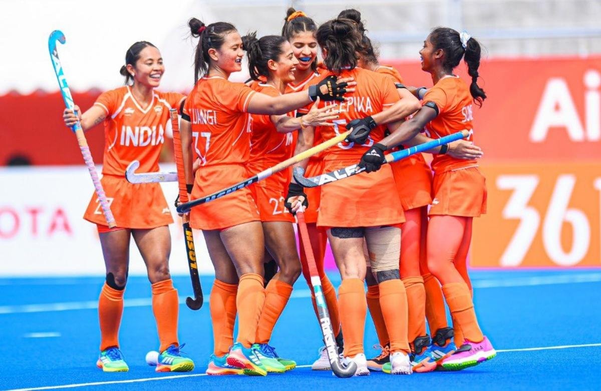 Naveen_Odisha's tweet photo. Congratulate Indian Women’s Hockey Team on winning gold medal at the #AsianGames2026 after 44 years. They have made every Indian proud with their victory over defending champion China and qualifying for #2028Olympics. It is a profoundly moving moment for me and everyone in #Odisha whose bond with hockey runs deep. May this triumph infuse fresh energy into Indian Hockey and usher in a new era of laurels and glory for the nation.  Wish the team all the very best for future.  
#OdishaForHockey