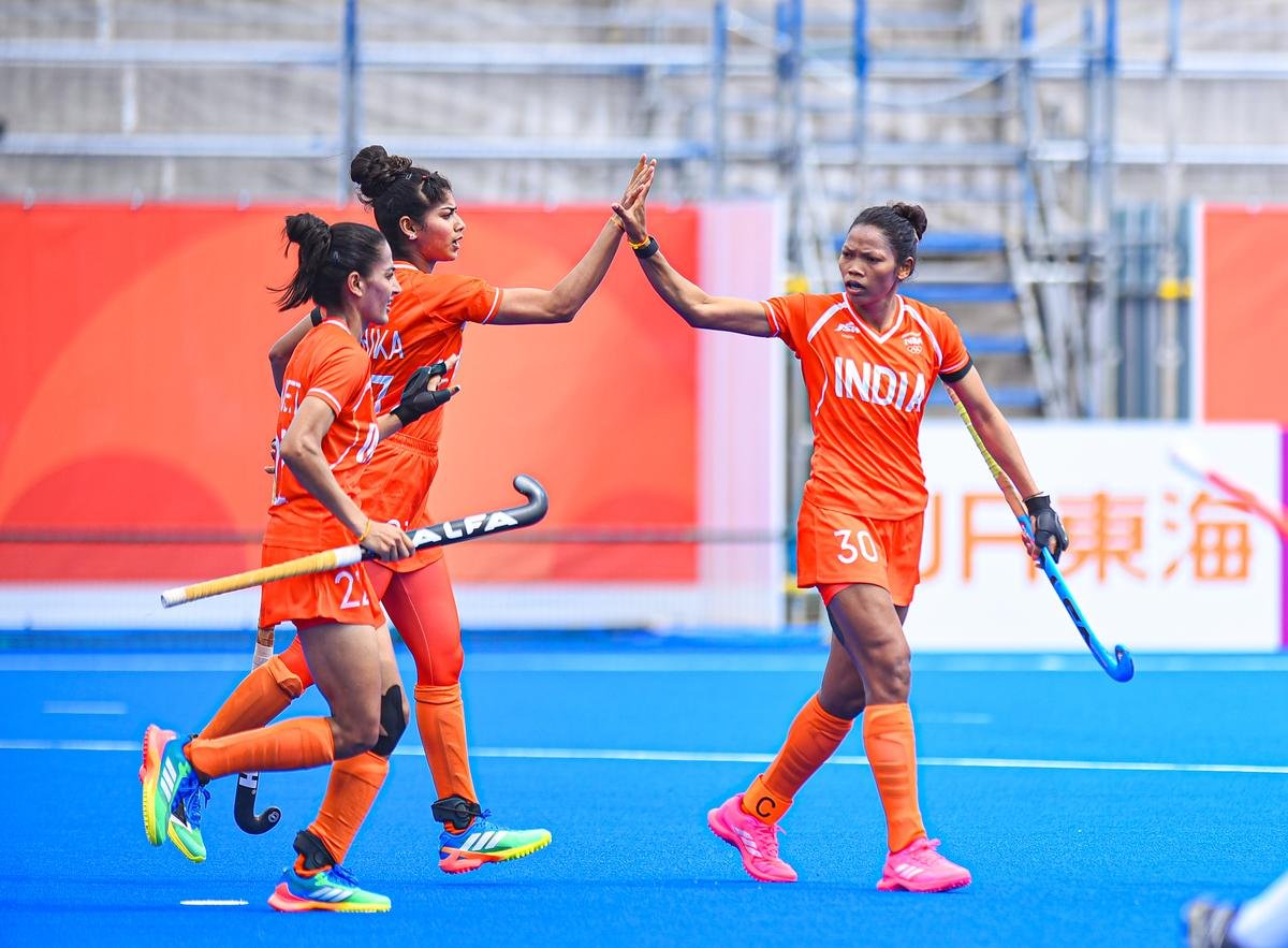 Naveen_Odisha's tweet photo. Congratulate Indian Women’s Hockey Team on winning gold medal at the #AsianGames2026 after 44 years. They have made every Indian proud with their victory over defending champion China and qualifying for #2028Olympics. It is a profoundly moving moment for me and everyone in #Odisha whose bond with hockey runs deep. May this triumph infuse fresh energy into Indian Hockey and usher in a new era of laurels and glory for the nation.  Wish the team all the very best for future.  
#OdishaForHockey
