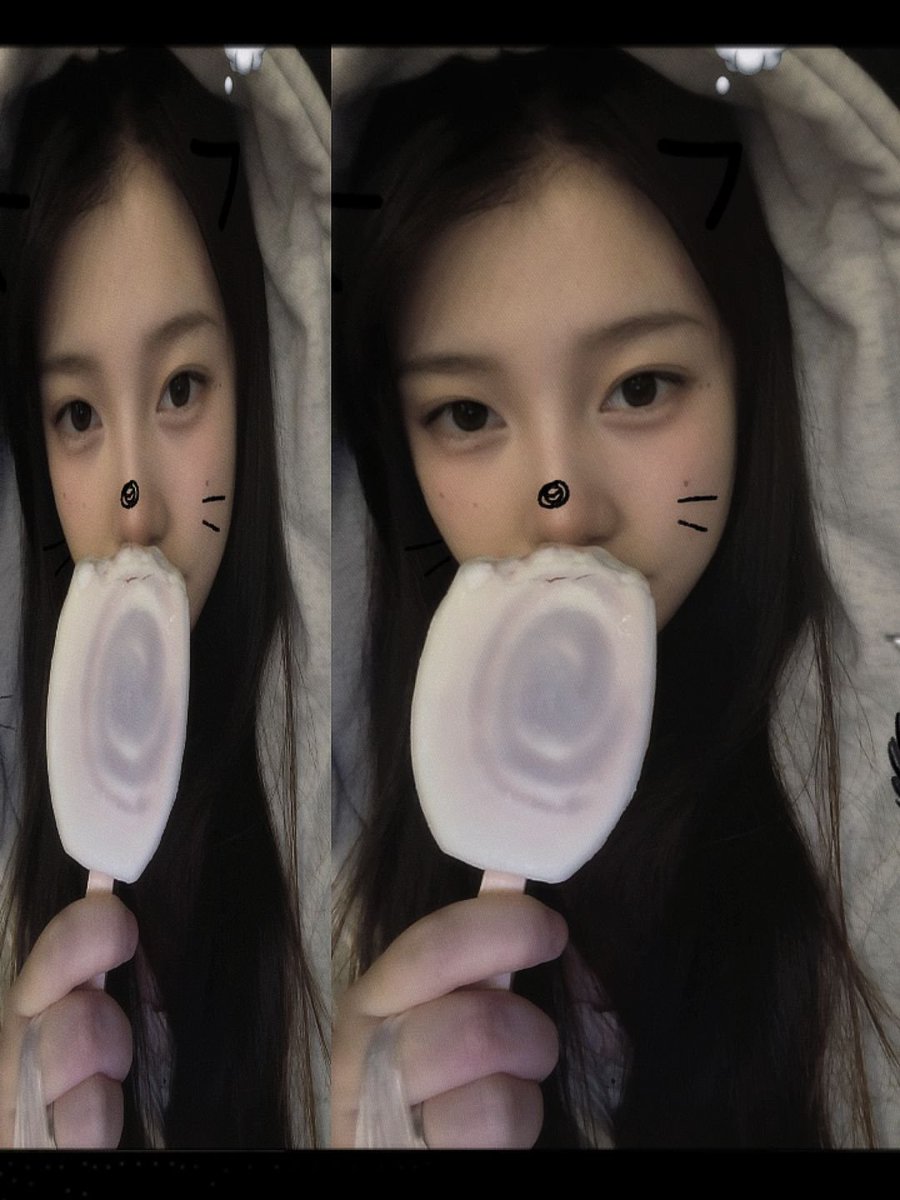 yinerzhou_'s tweet photo. 雪糕雪雪糕 你被我吃进肚肚了 https://t.co/2WyrnTMIur