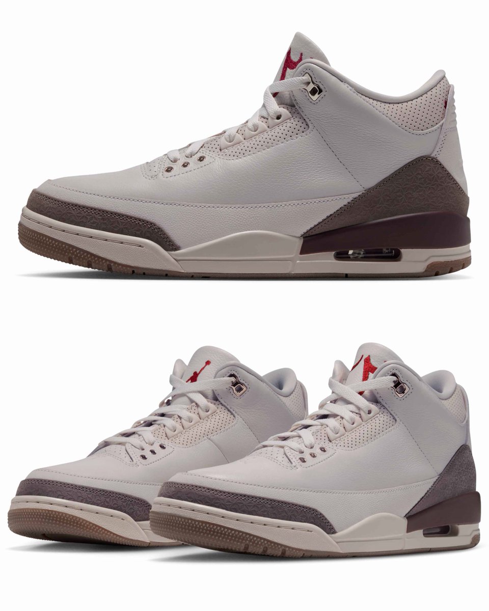 zSneakerHeadz's tweet photo. FIRST LOOK: 2026 Air Jordan 3 OG “Middle East” 👀👀 

Featuring “٢٣” (23) detailing throughout the entire shoe 🔥🔥 https://t.co/SzTvxs6Gr6