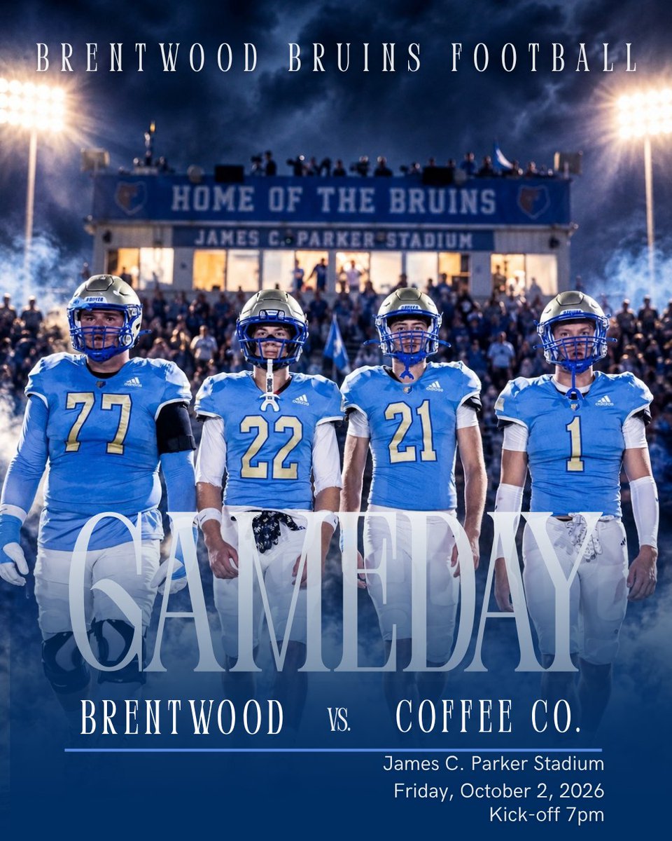 bruins12th's tweet photo. HOMECOMING

Kickoff 7pm, rain or shine! https://t.co/JalmM9soTT
