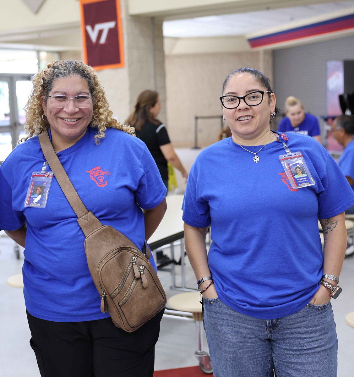 MidwayISD's tweet photo. Today, we’re celebrating the custodians who care for our schools—and everyone in them—with pride, dedication and heart. Their work makes our campuses safer, stronger and ready for every Panther, every day.

Drop a ❤️💙 to help us thank the best custodial crew in Texas! https://t.co/DsTaXZpd7R