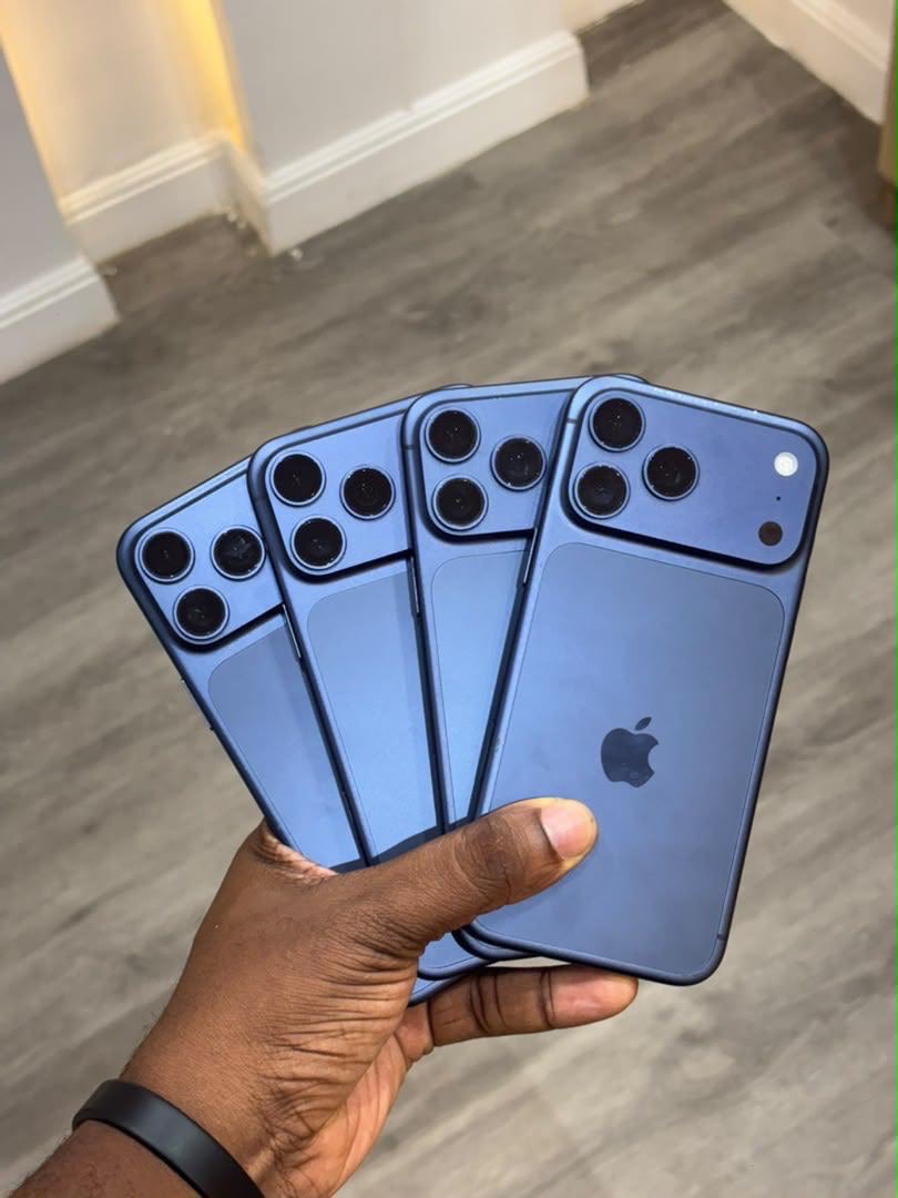 Infinitydevices's tweet photo. iPhone 17 Pro Max | 256GB | ESIM FU | | 100 BH | Blue | *N1,600,000* https://t.co/YnhA25zRw8