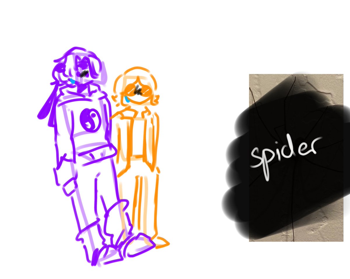 Star_Corezz's tweet photo. DAY 2 : SCAREDY DUO!!
Ok, so.... it's SUPPOSED to be wifies ship month, but think of it as platonic!!! (Most of my arts will be platonic, not all)
Considering ship=relationship (can be both romantic and platonic) ok? 🥹
Thank you.

#wifiestober26 https://t.co/0llAEv1IdG