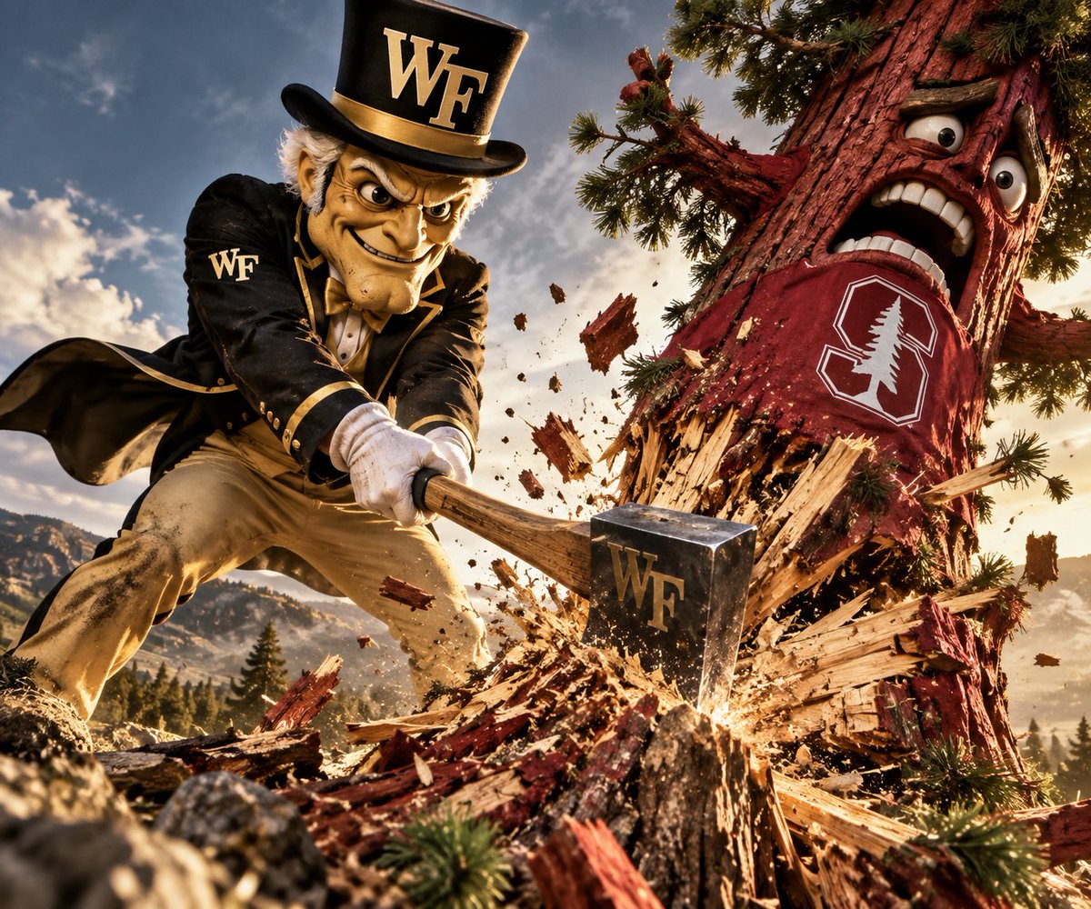 DemonDeacs2's tweet photo. It's about that time.. #Chopthetree https://t.co/rLkJGoEkQB