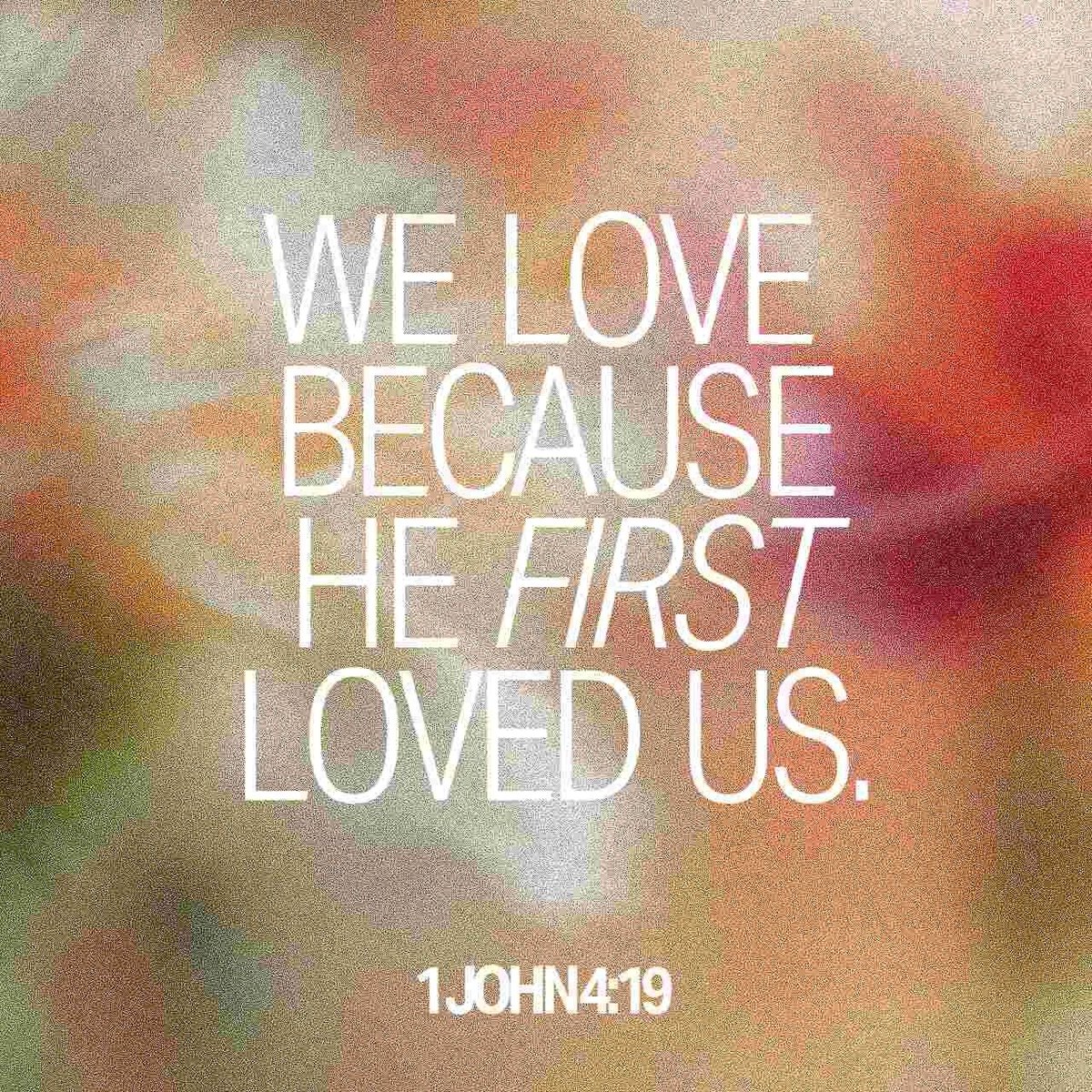RealPowerAME's tweet photo. “We love each other because he loved us first.” 1 John 4:19 NLT #RealPower #RealPower4RealLiving https://t.co/sh1NZIzRX6
