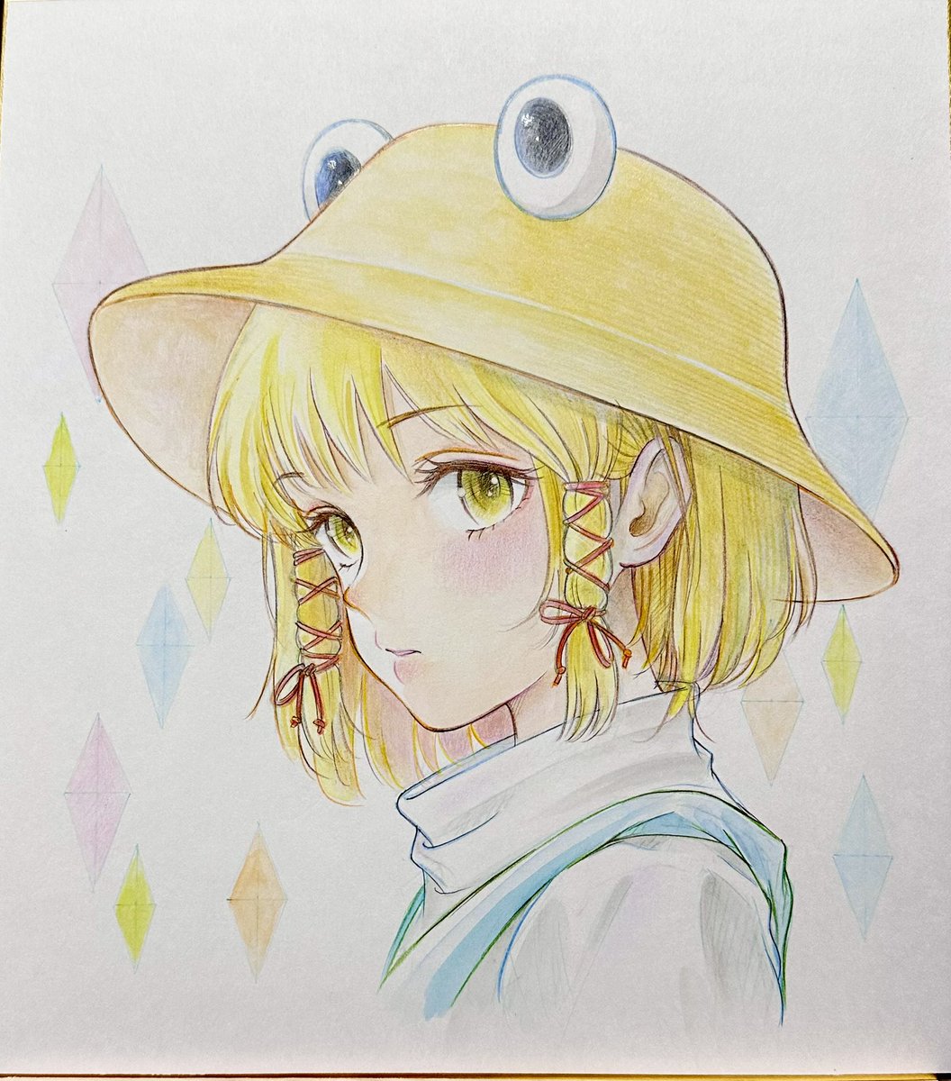 medaka2103's tweet photo. 久しぶりに描いた
#東方Project #洩矢諏訪子 https://t.co/rSwzKTtUIc