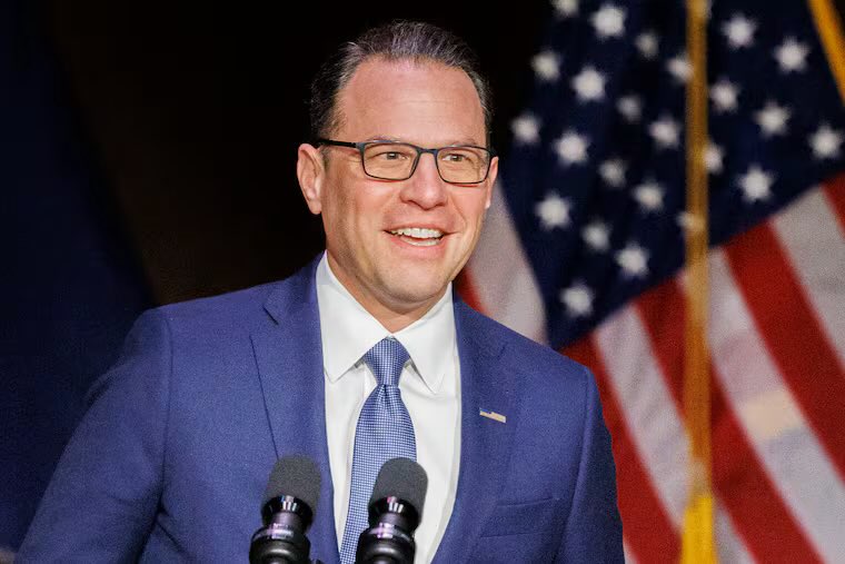 DemocraticWins's tweet photo. BREAKING: Stunning new polling from Pennsylvania shows Governor Josh Shapiro leading by a whopping 27 points against his Republican opponent. That’s a big deal. https://t.co/6B21Pvd8kd