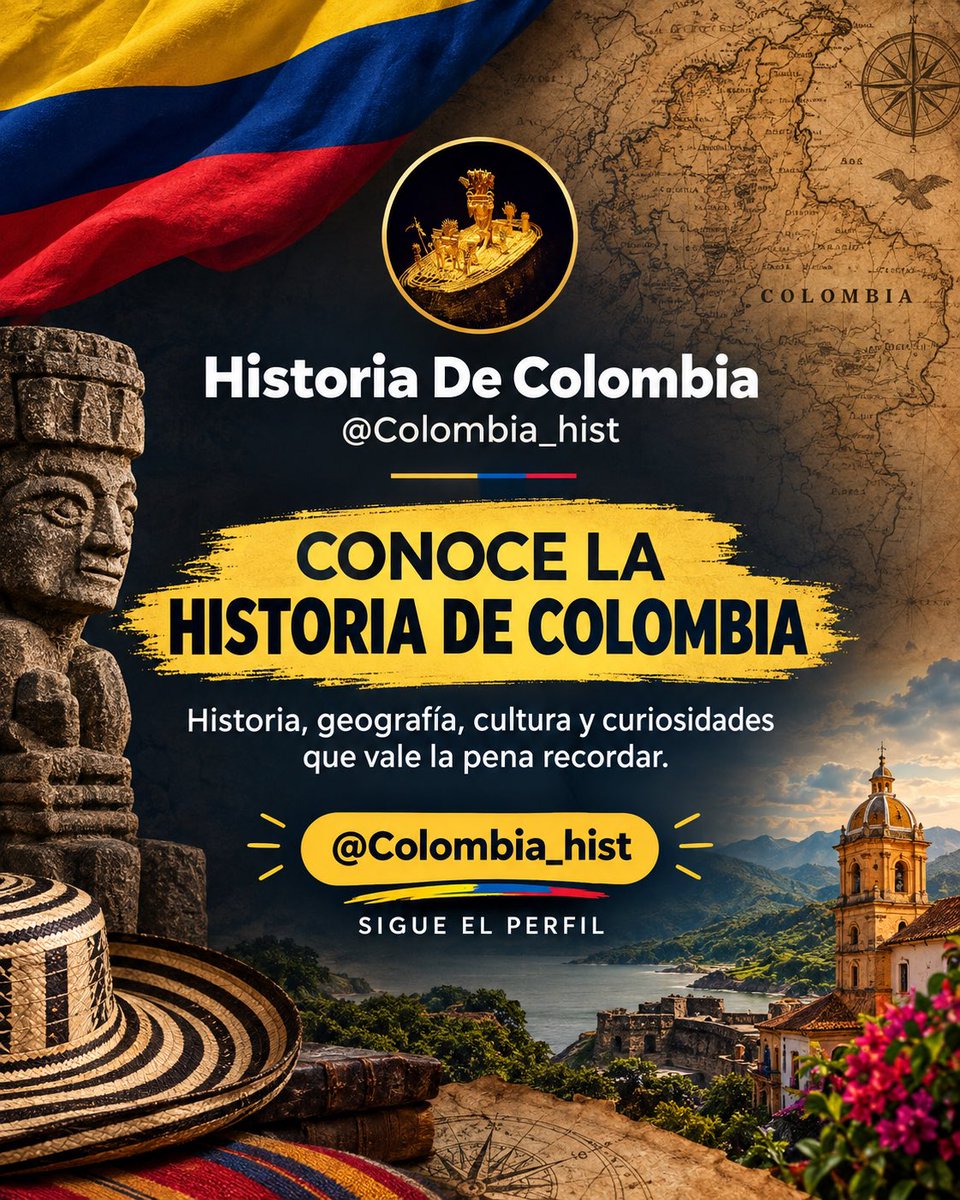 elatanquero's tweet photo. 🇨🇴 ¡Colombia Histórica está de vuelta!

Recientemente, este perfil sufrió un ataque, pero hoy vuelve con más fuerza para seguir compartiendo nuestra historia, geografía, cultura y curiosidades. 📜

Los invito a seguir @Colombia_hist y compartir esta publicación  ❤️❤️❤️❤️ https://t.co/dIT7j6DaKV