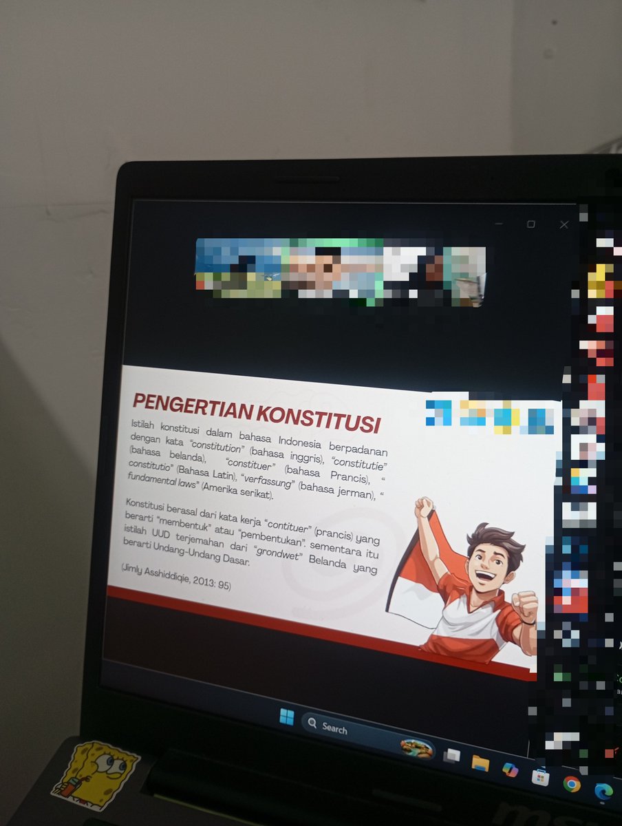 ReyRebahan's tweet photo. dos: Disini ada bapak rey.., mungkin bapak rey tau apa penertian konstitusi dan mengapa dibutuhkan di suatu negara.. 
me: (lagi ngunyah makan) hm.. saya juga masih belajar bapak.. 
(200pipel in room btw) malu banget... 
😭😭😅 https://t.co/ccCuq1RcIm