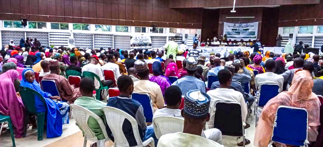 aid4vulnerable's tweet photo. Flagging Off a New Chapter in Skills Development!
A group induction ceremony for 6 Training Service Providers (TSPs) under the FME IDEAS TVET Initiative was held at the ASUU Hall, University of Maiduguri, officially flagged off the training of 1,030 trainees across various skills https://t.co/K1dl2YIstv