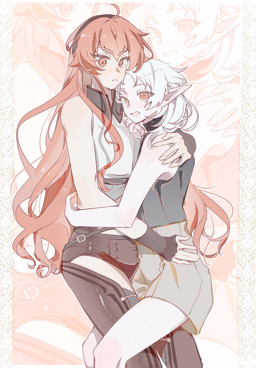 Loooomiiiiiiiii's tweet photo. 🤍无袖衬衫❤️
#無職転生 #MushokuTensei https://t.co/0nb6cAiAJN