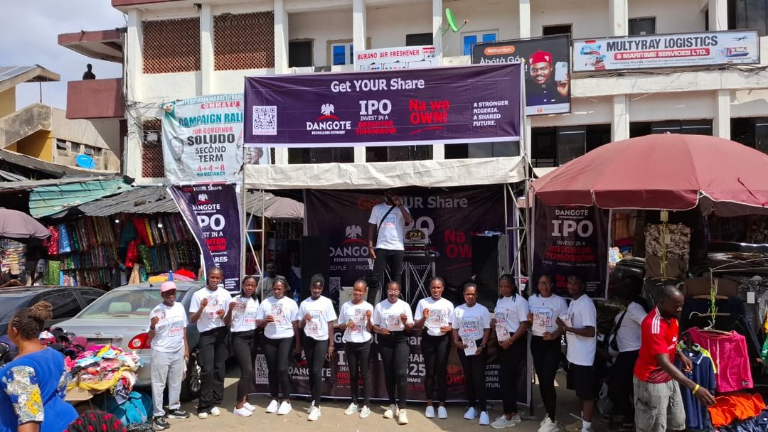 DangoteIPO's tweet photo. From Epe to Jakande, and down to Ibadan and Ilorin, the message remains the same: the #thepeopleIPO train keeps expanding, and we’re excited to welcome more Nigerians to Africa’s largest IPO.

Your street is Next!

#DangoteIPO #Dangoterefinery #DangoteAfrica https://t.co/Lw3qpzxFLX