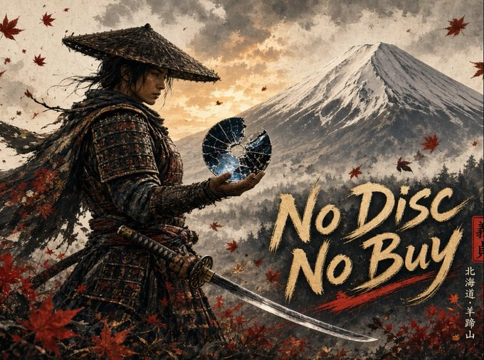 ElTioBellic's tweet photo. @PlayStation #NoDiscNoBuy https://t.co/DScCU3Mnt9