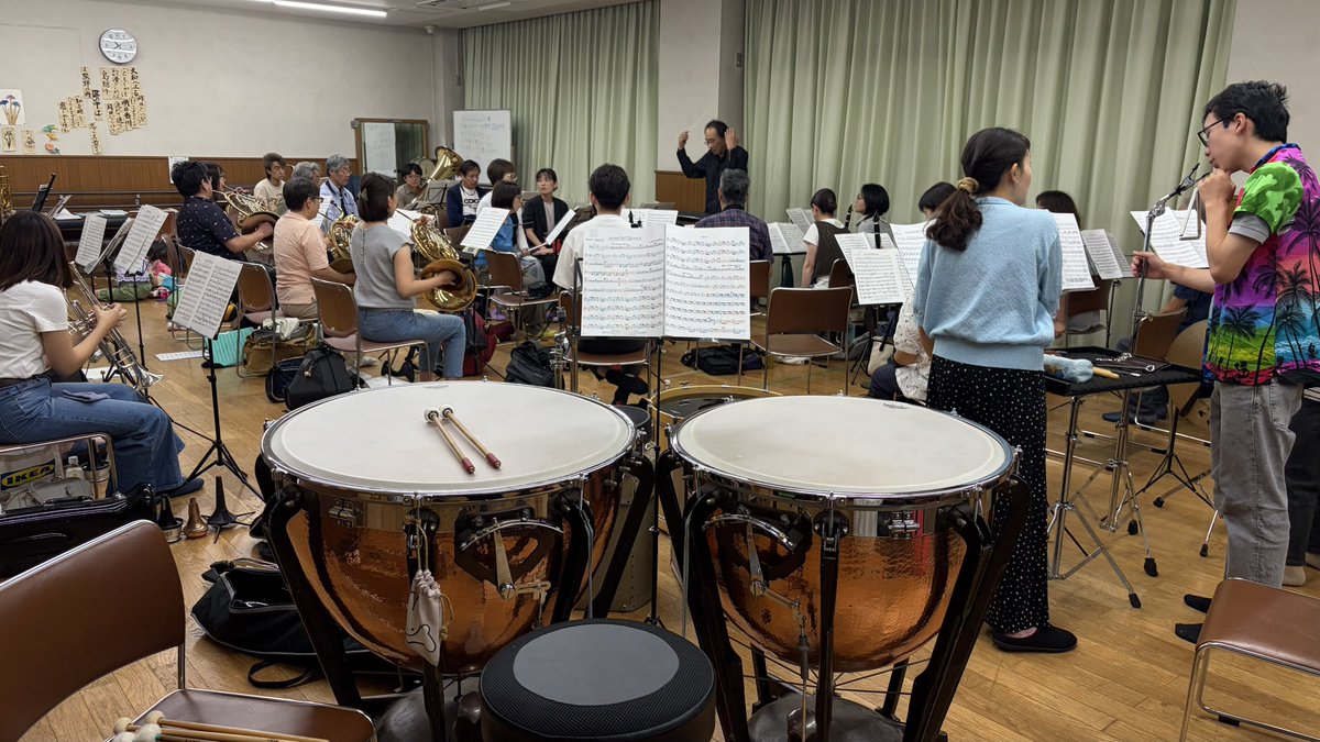 perc_akihiro's tweet photo. 来週、某オケの首席ティンパニ奏者の個人レッスンを受けることにしました🔥🔥🔥
さすがにここまでやるなら、徹底的に基礎から勉強し直さないといかんとです💦 https://t.co/4v2xSZ6jVx