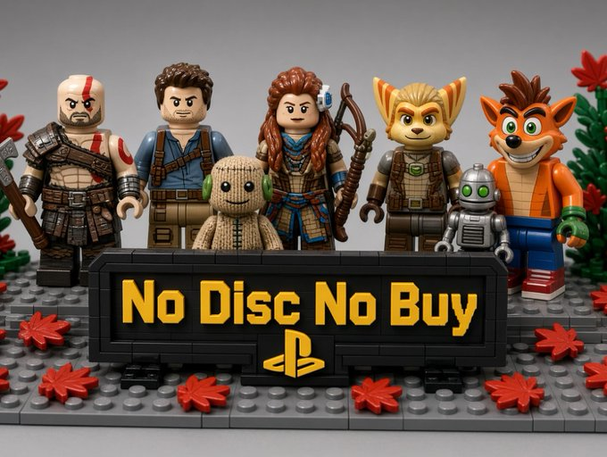 ElTioBellic's tweet photo. @PlayStation #NoDiscNoBuy https://t.co/T5CDdHrHiU