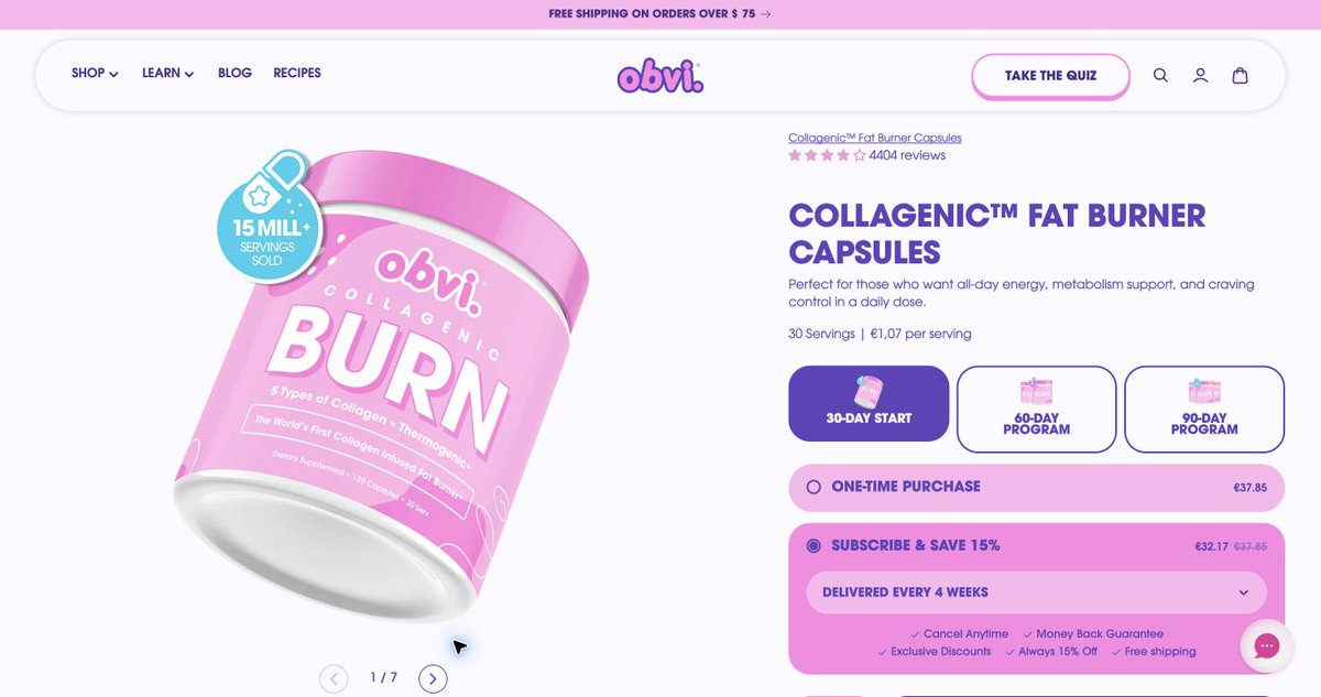 Whadex2's tweet photo. Obvi turned a pink supplement bottle into a cartoon villain's worst nightmare.

this is gold for brands stuck filming the same product shots.

In this ad for Collagenic Burn, belly fat does the talking.

• He tells viewers they aren't lazy. The script takes their side before introducing the offer.
• His smug face turns worried around the ingredient icons. Then the bottle towers over him, giving the product reveal a visual payoff.

i'd test this with a customer's everyday frustration as the narrator. Give it a personality, then let its reaction introduce your product.

Watch my workflow and turn this character idea into a script for your brand:

https://t.co/p7lcaq5OCQ