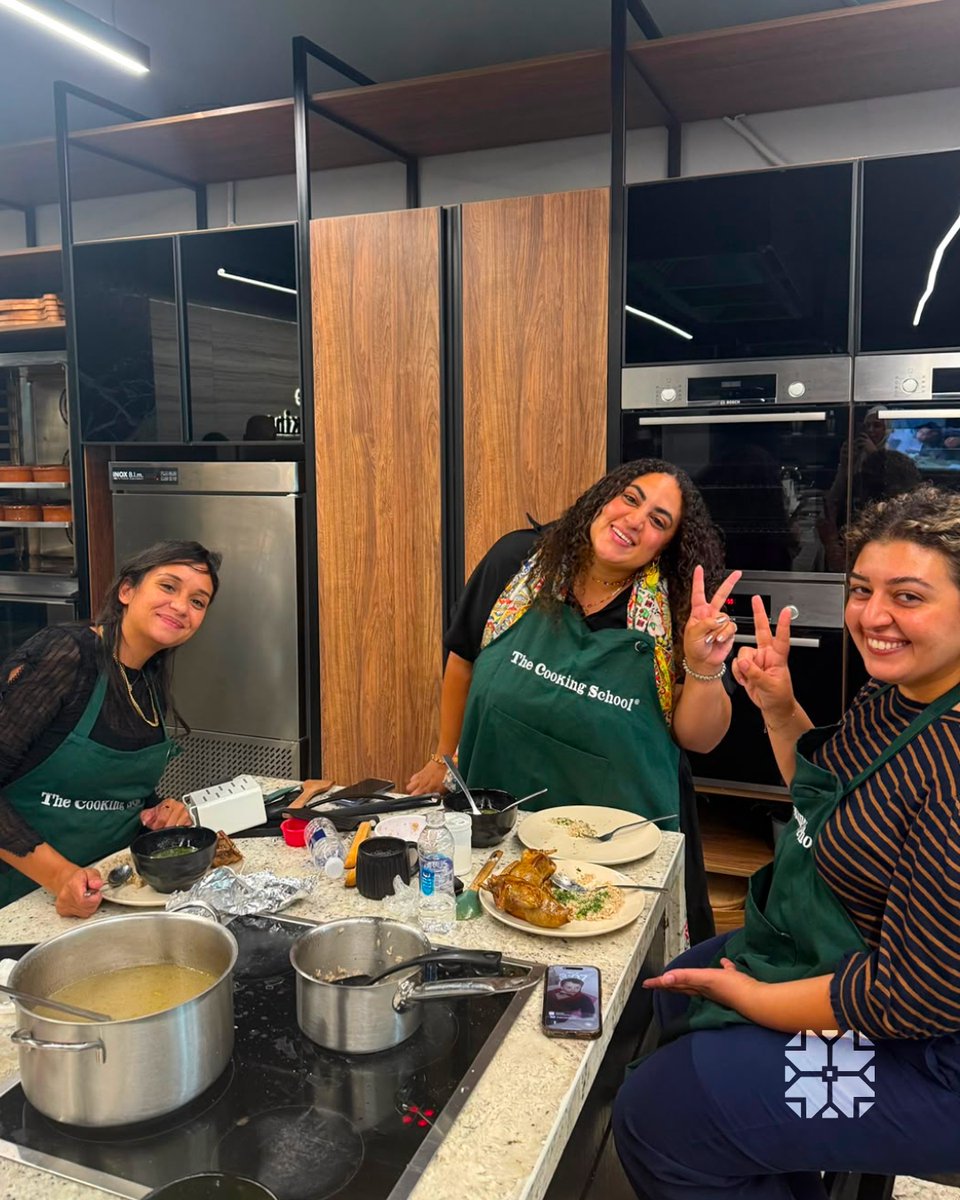 TeamManara's tweet photo. Turns out teamwork works in the kitchen too. 👩‍🍳

A little time away from the screens, a lot of cooking, and even more laughs. 
A glimpse of the people and moments that make Manara, Manara. 🧡

#Manara  #InsideManara  #TeamManara  #TeamBuilding  #LifeAtManara https://t.co/giV2DIhUKh