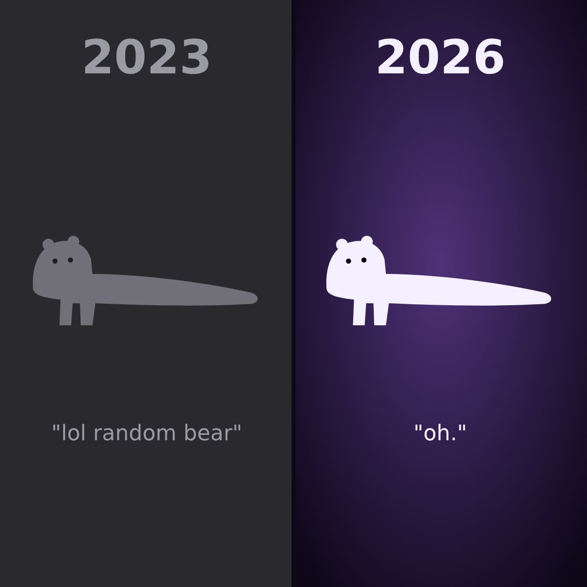 Nov26Bear's tweet photo. how it started vs how it's going 🐻‍❄️ https://t.co/MTTw9f3lUH