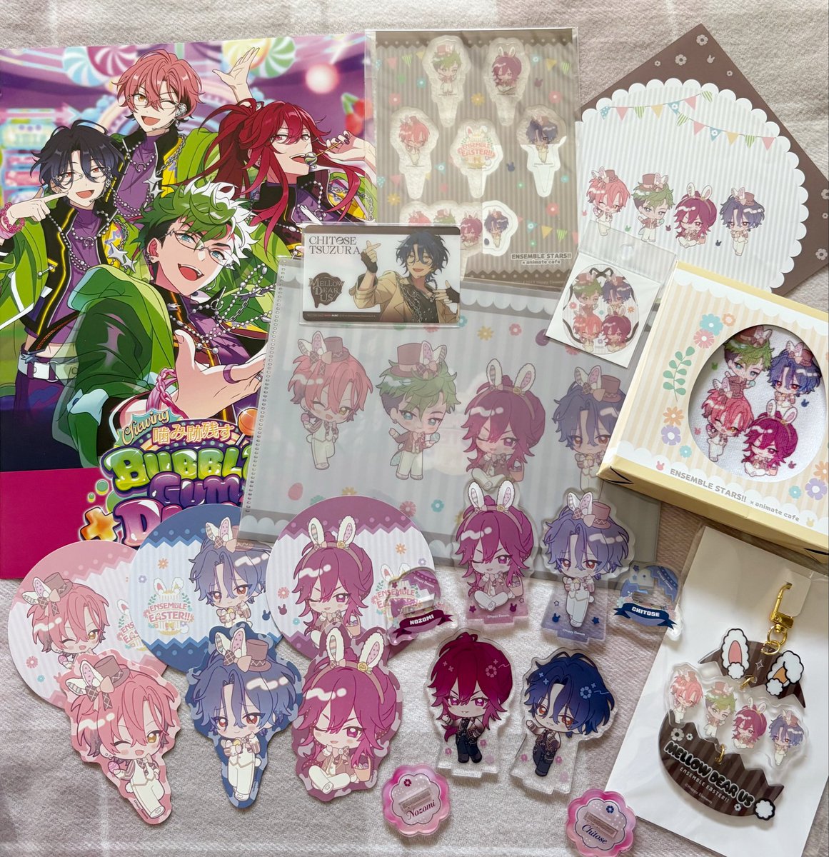 chocochitose's tweet photo. ꏂ⑅ᴖ▿ᴖ꒱  some of my mdu merch arrived !! https://t.co/yB78ef1j0r