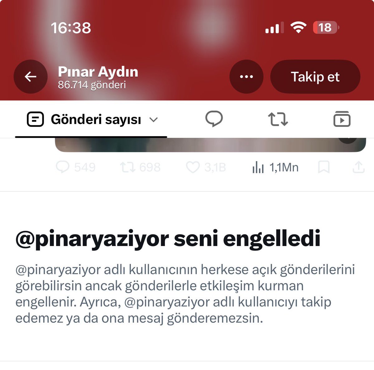 ilkeredm's tweet photo. Haddini bildirdiğim için hiç önemi yok.
Bundan sonra yargı önünde hesap verirsin. https://t.co/v2tB00cJrr