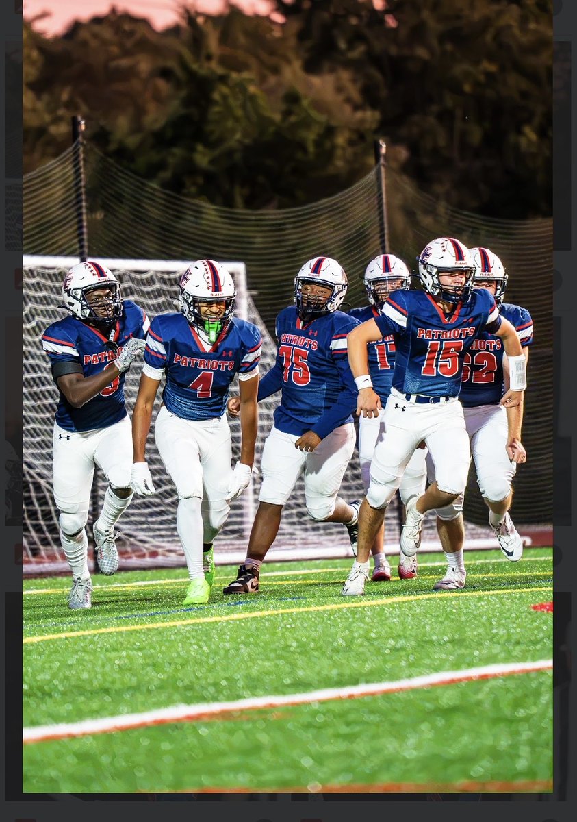 Cayden4Anderson's tweet photo. Ranked #6 in Delaware according to @MaxPreps. Not bad for a football program in its 2nd year. I’m taking my guys against anyone @NCHSpatriots @chasekenned @DamonSaundersJr @JDN__143

#hsfootball #classof2027 #collegefootball
#studentathlete #collegerecruit #gameday https://t.co/rvGRQhdnks
