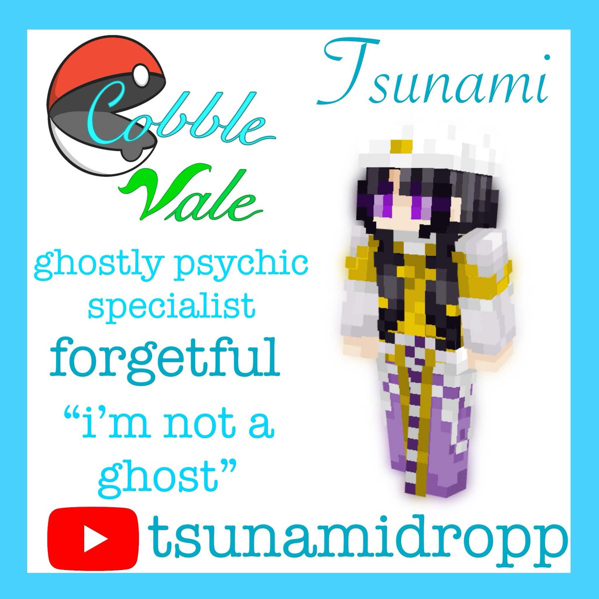 CobbleValeSMP's tweet photo. 👻👻👻
@TsunamiDropp https://t.co/nMynt42bzn