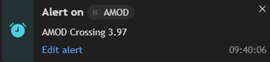 OGBull_'s tweet photo. $AMOD 2nd Daily Gap filled + Halted, after the retrace for liquidity... #Levels #Decade + 😎 https://t.co/NYI5MjuIda
