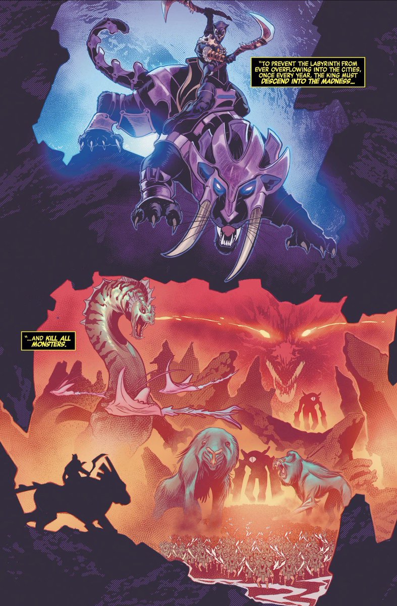 NYtellem's tweet photo. Before another Black Panther and Namor Doomed issue comes out.

Ima need writers: Ethan S.Parker &amp; Griffin Sheridan, 

to do their research on T’Challa and come to the understanding that fighting Doom, Mephesto, and Demons is nothing new to T’Challa the Black Panther! https://t.co/wg2xfV7nVm