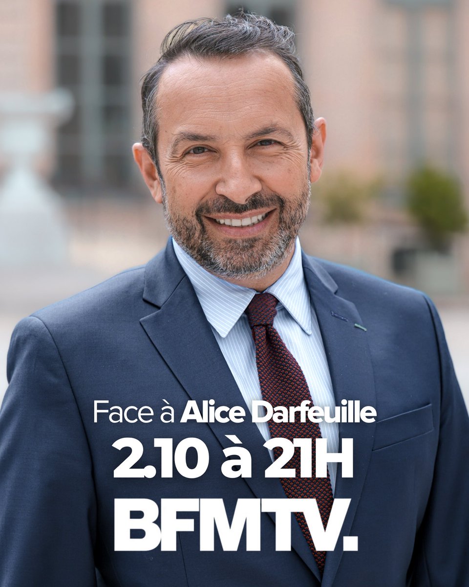 sebchenu's tweet photo. À ce soir sur BFMTV, face à Alice Darfeuille 📺 https://t.co/Q8VwHiC1VX