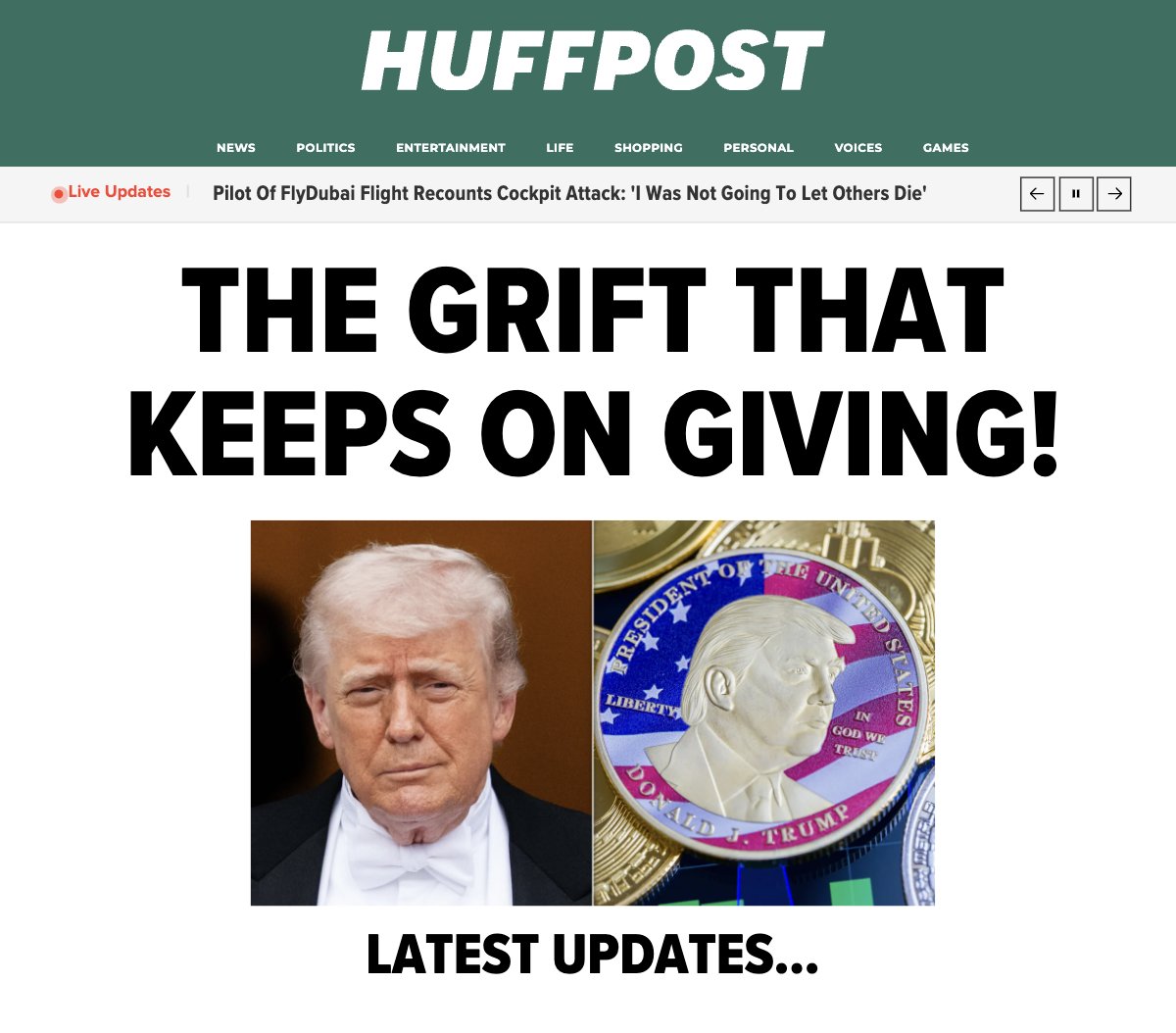 HuffPost tweet picture