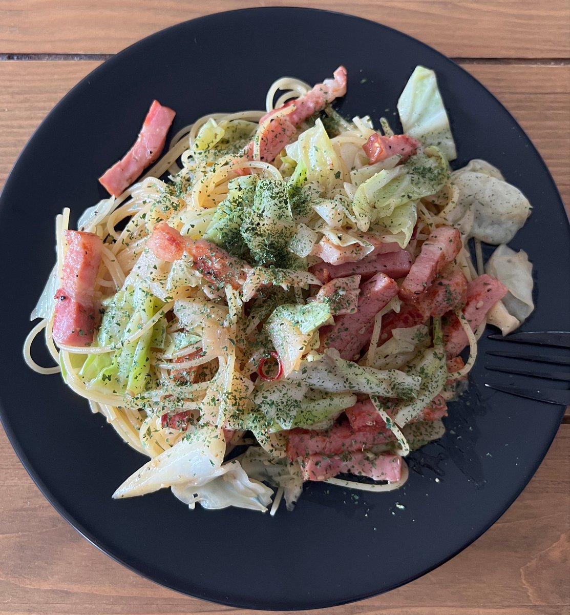 peeepeeel333's tweet photo. 意味もなく昔作ったパスタの写真でも載っけよう https://t.co/r04uSL5JFN