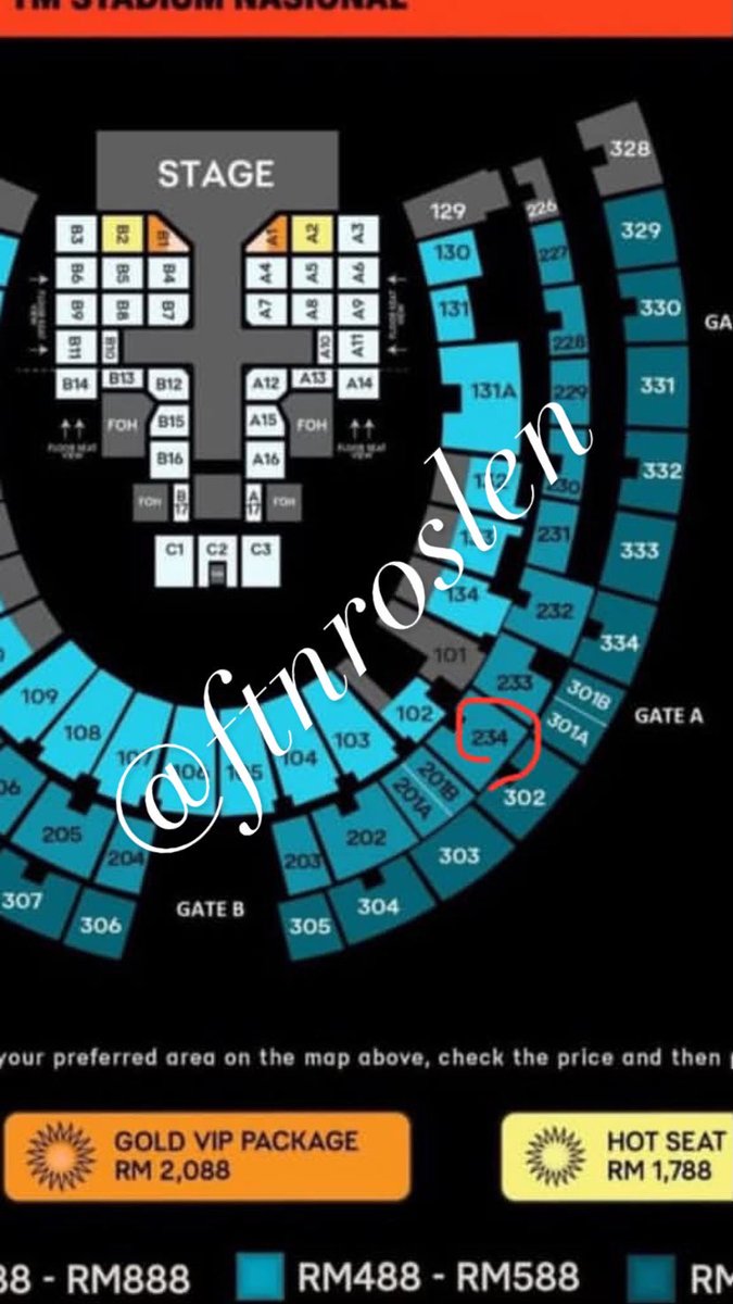 ftnroslen's tweet photo. WTS THE WEEKND KL DAY 1 !!

1x tickets - Section 234
(original price included tax)
can nego and prefer to meet up area KL

Reason to sell: ady have new ticket with my friends

seat has better view and can see fireworks too !! 🎉
 (picture is reference from coldplay) https://t.co/somS9VsfXx