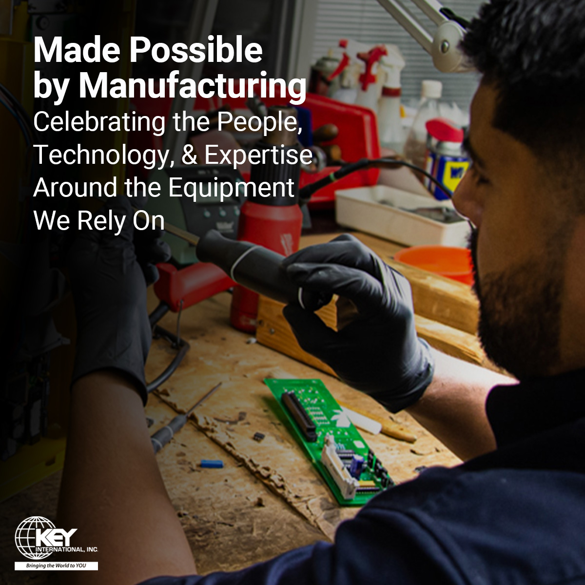 KeyIntlInc's tweet photo. Recognizing all the manufacturers bringing new innovations to some of the fastest-growing fields in the world. 🌎

We're proud to be part of a collective that's working to solve problems, improve processes, and turn ideas into real solutions for customers.

#ManufacturingDay https://t.co/KgORUFQOif