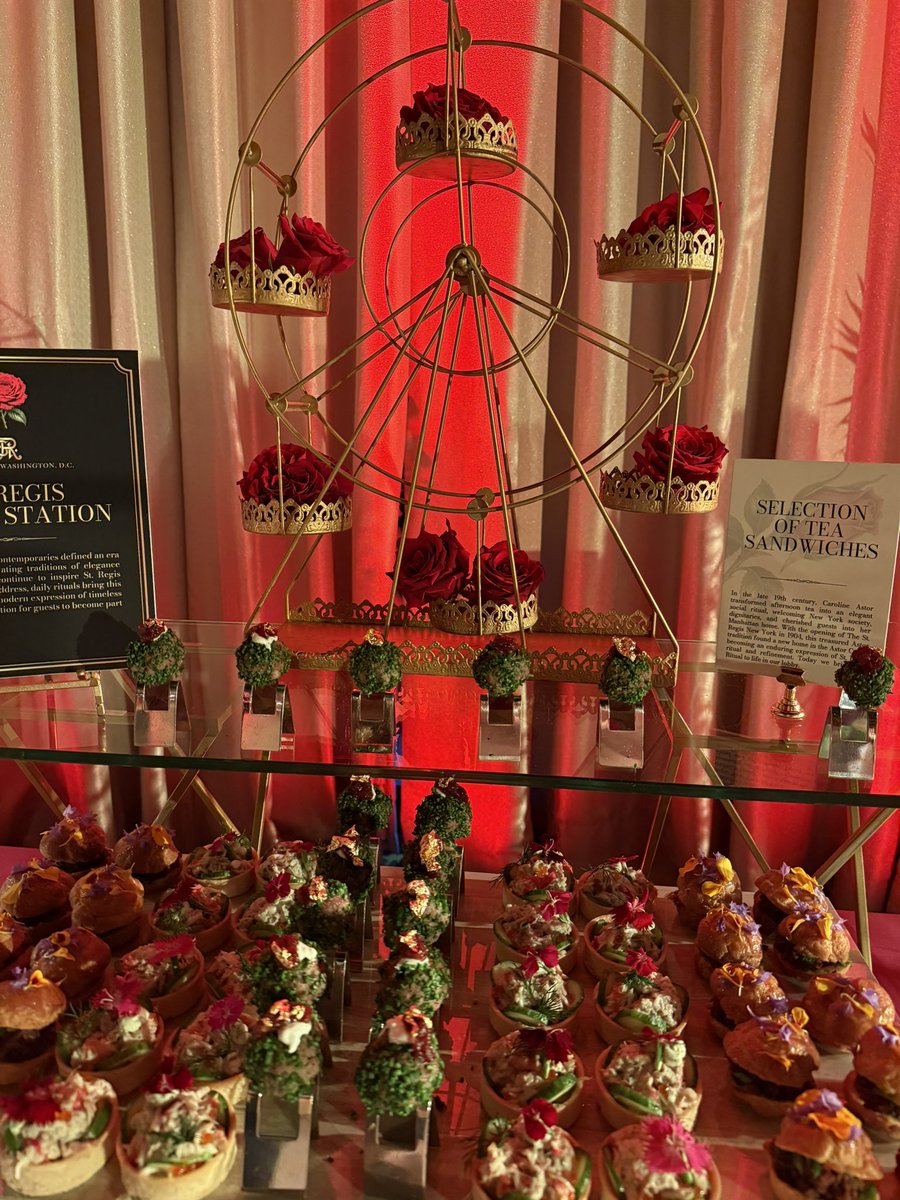 WDCGardener's tweet photo. Congratulations to @stregisdc for 100 years of hospitality in #dc - we attended their celebration last night with fellow @potomacrosesoc member Lisa Mundy and loved all the 🌹 🌹🌹. #gardendc #roses #dmv https://t.co/1Ak9w0LJE9