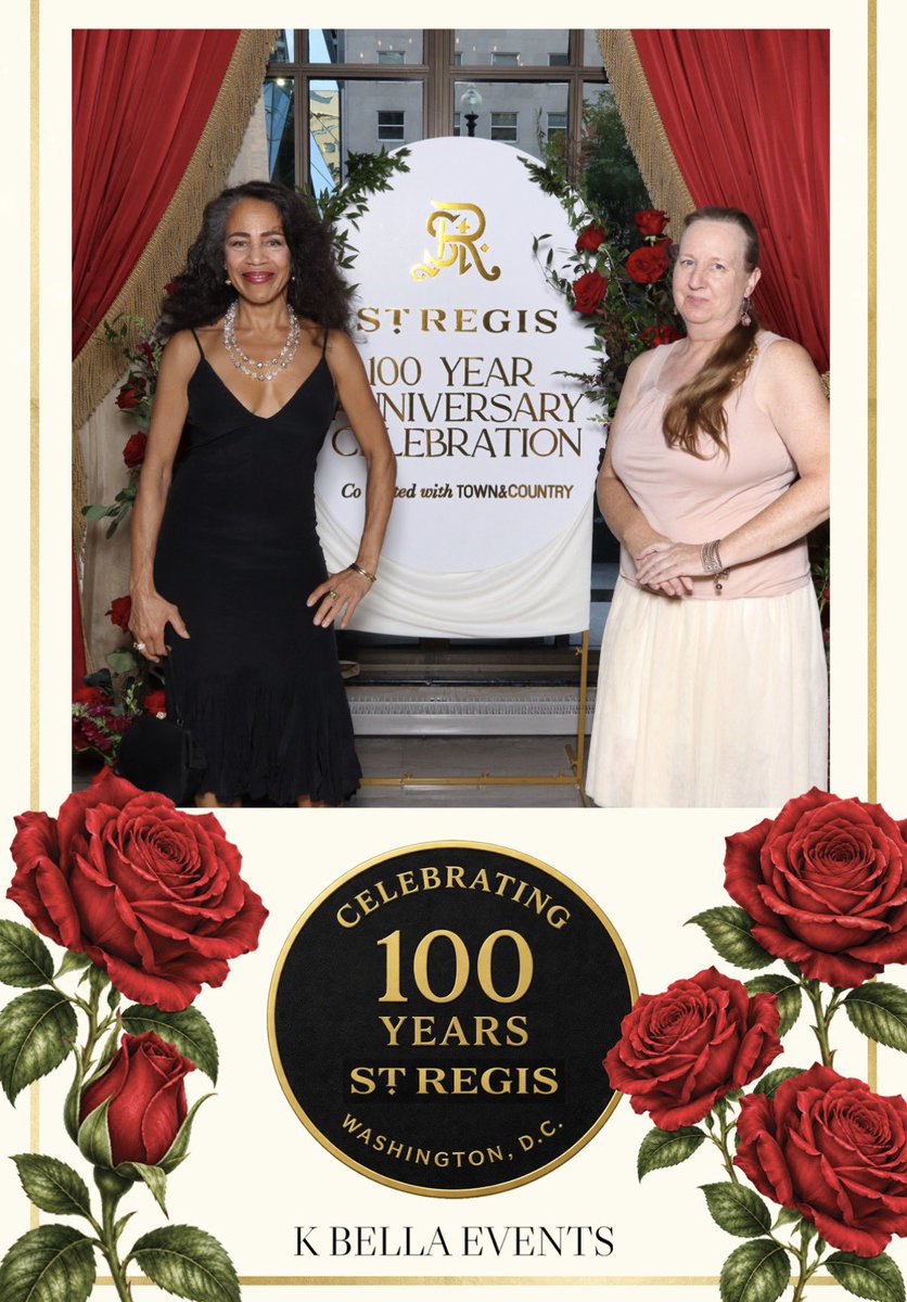 WDCGardener's tweet photo. Congratulations to @stregisdc for 100 years of hospitality in #dc - we attended their celebration last night with fellow @potomacrosesoc member Lisa Mundy and loved all the 🌹 🌹🌹. #gardendc #roses #dmv https://t.co/1Ak9w0LJE9