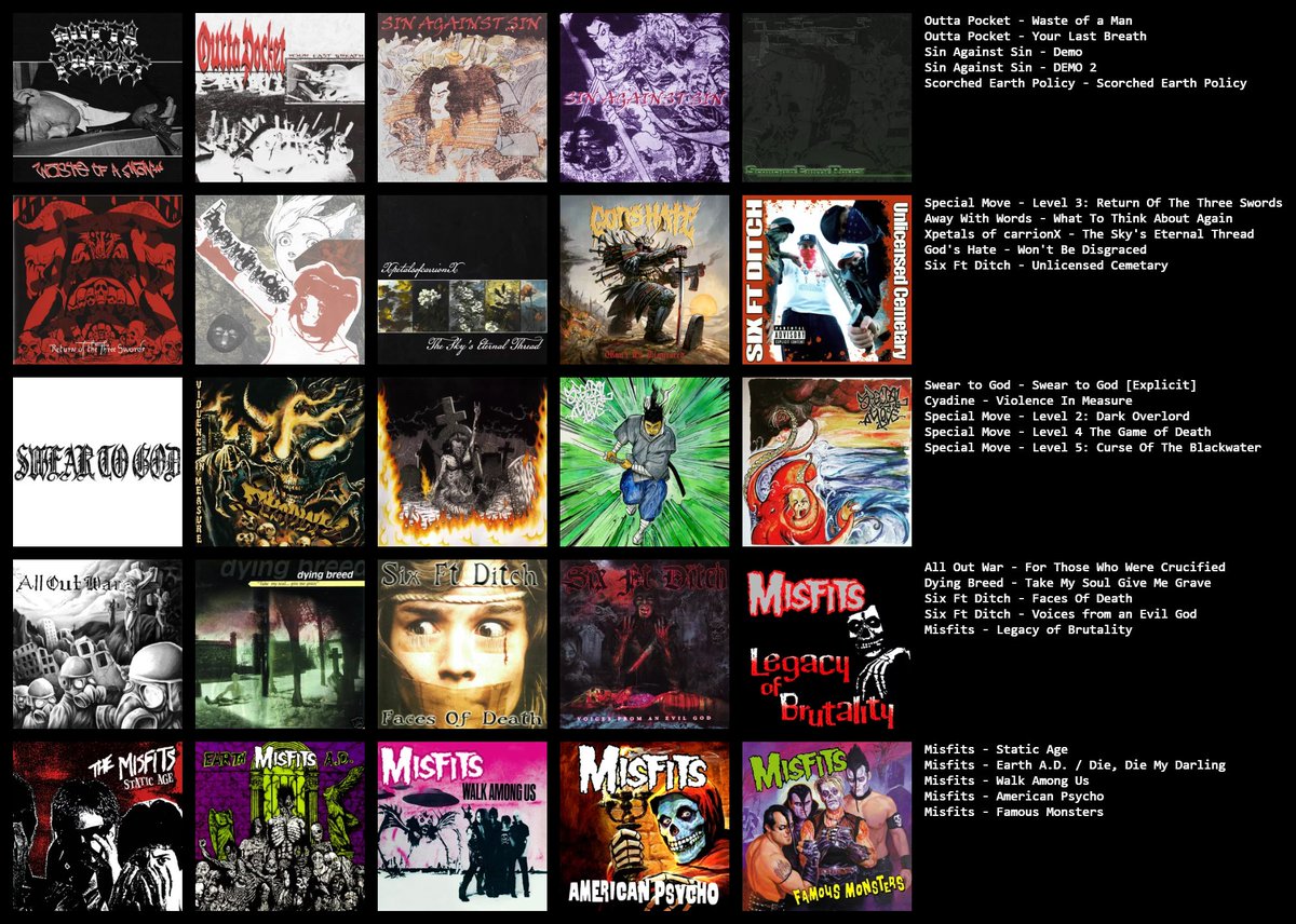 nizzysxe's tweet photo. the listens vol. 4 https://t.co/H19Xh8br69
