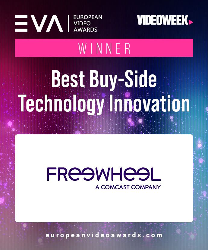 FreeWheel's tweet photo. Another wonderful night for FreeWheel at the European Video Awards! We're delighted to have won Best Buy-Side Technology Innovation for FreeWheel Curation Hub: Redefining Supply Path Optimisation for Premium Streaming. https://t.co/7HfNNWNWL1