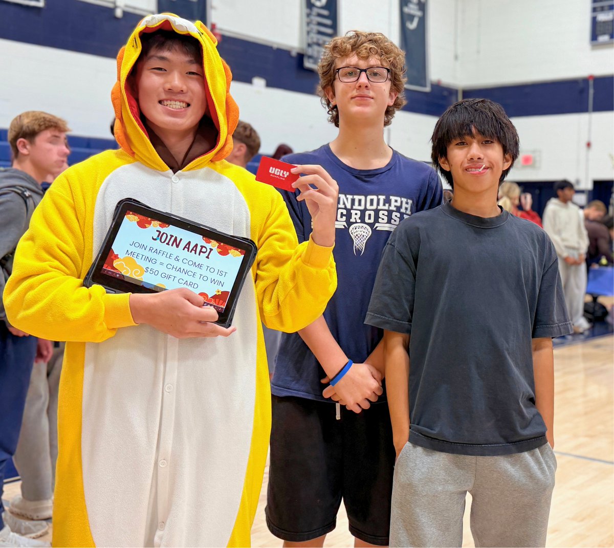 RandolphSchools's tweet photo. A New Year of Ram Pride 🐏
Robotics, drama, service clubs and more! RHS students explored dozens of groups at the Club &amp; Activity Fair and found new ways to get involved. 💙
#RandolphRams #RamPride #RHSClubs https://t.co/idMGma9ix9