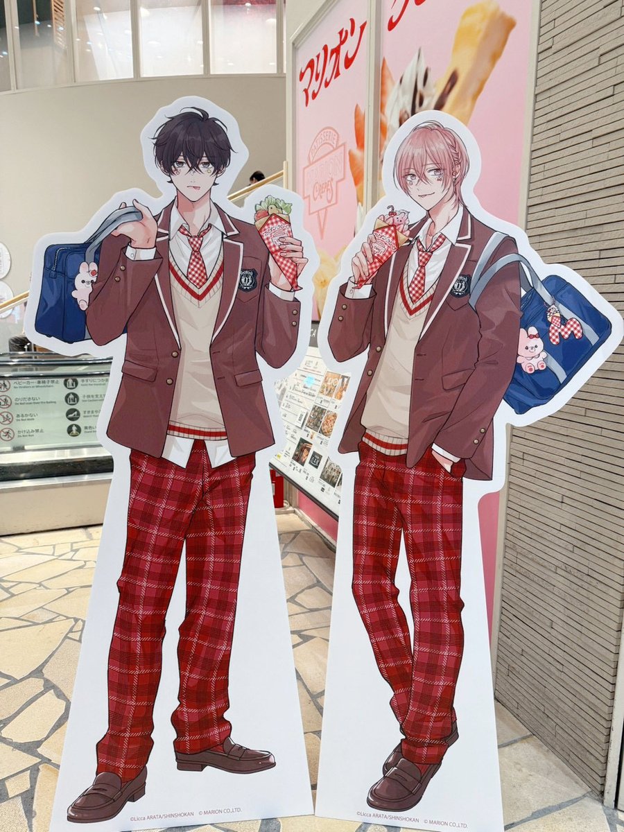 artlicca's tweet photo. セブシロ×マリオンクレープコラボ本日からスタートしました🍓⭒˚
初日から足を運んでくださった皆さまありがとうございます！楽しんでください〜₍ ᐢ. ̫ .ᐢ ₎♡ https://t.co/CNpFhYCOLO