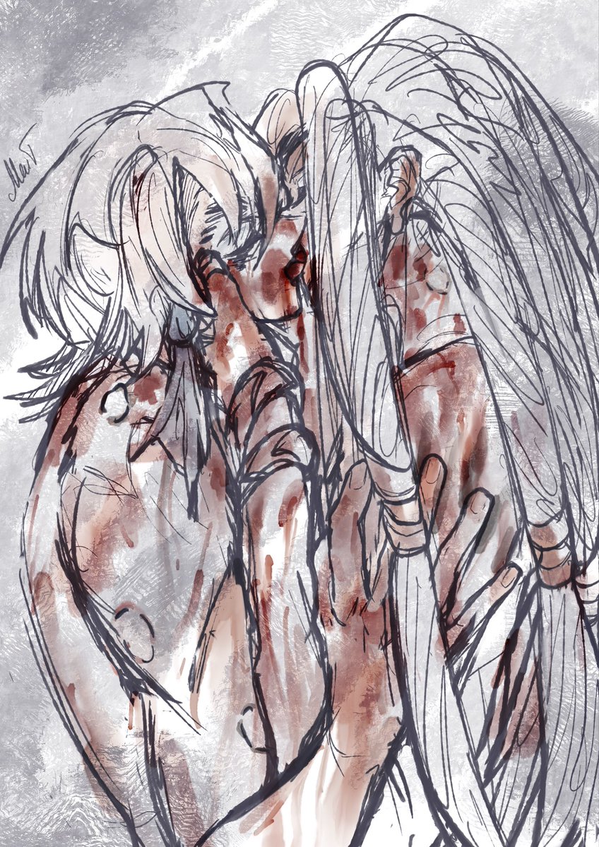 MariiaTkac64396's tweet photo. Day 2 - Bloody kiss

#janka #multigachishiptober https://t.co/rUaNc9J2Gm