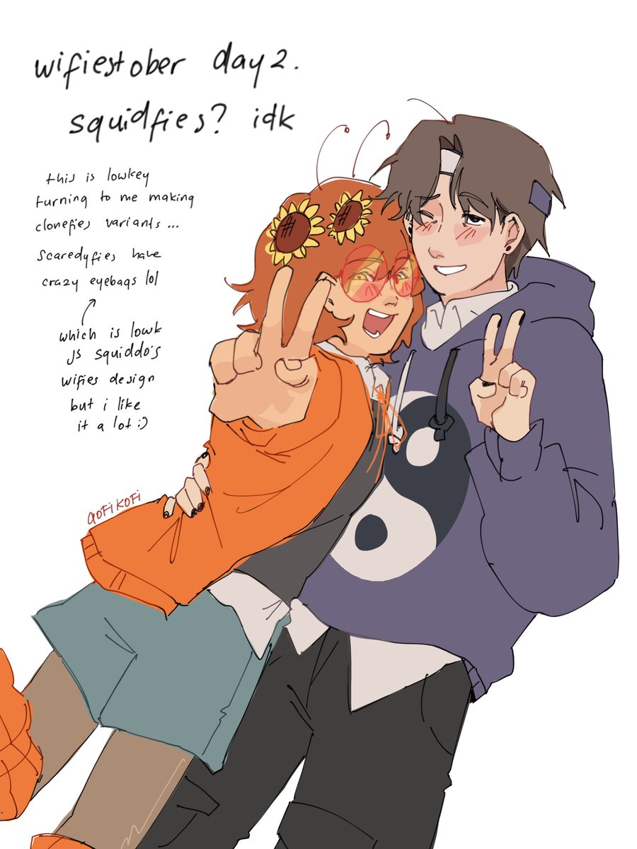 aofikofi's tweet photo. i dont really have a squiddo design but i really like her as a butterfly :3
#wifiestober26 https://t.co/qZhVtYSo0H