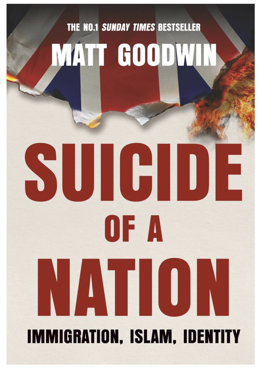 GoodwinMJ's tweet photo. 🚨Suicide of a Nation, which went No.1 TWICE on the Sunday Times national bestseller list, is now 99p on Amazon Kindle and 99p on Audible. 
https://t.co/jUHQ8ylums This is what will happen to Britain if we do not change course ⬇️ https://t.co/iEtRQOVmUt