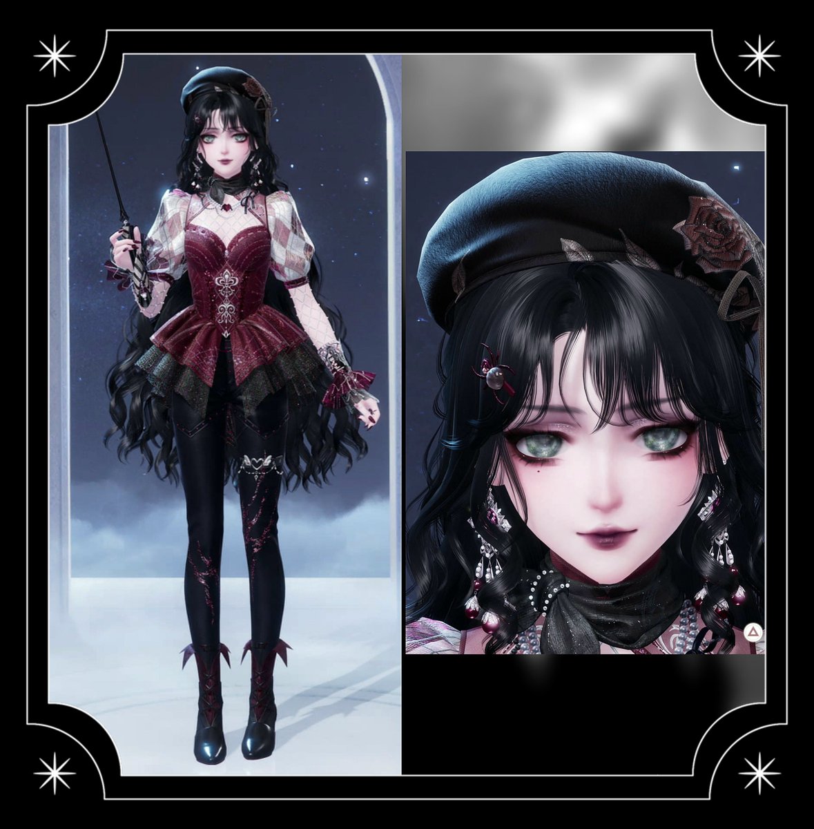 GhostInASh3ll's tweet photo. ℭ𝔞𝔰𝔲𝔞𝔩 𝔖𝔬𝔯𝔠𝔢𝔯𝔢𝔰𝔰 🖤
{InfinityNikki} https://t.co/bwHqPOXk0b